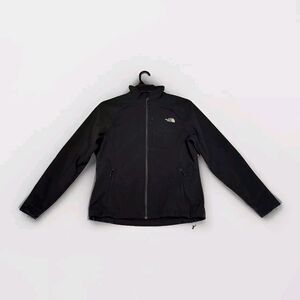The North Face Jacket Womens Large Apex Bionic Soft Shell Black Gorpcore Flaws